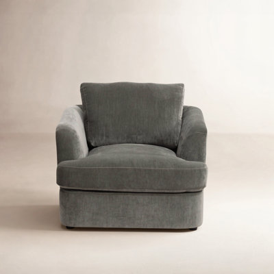 Alameda 109" W Velvet L-Shaped Sectional