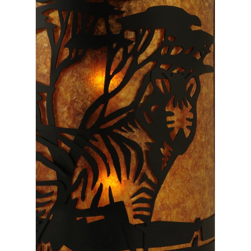 Applique murale encastrée droite 2 lumières Zebra
