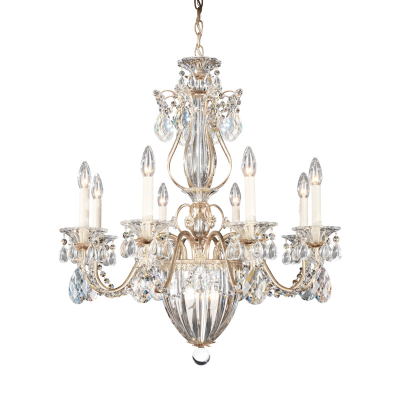 Bagatelle 11 - Light Chandelier, Heritage, Antique Silver