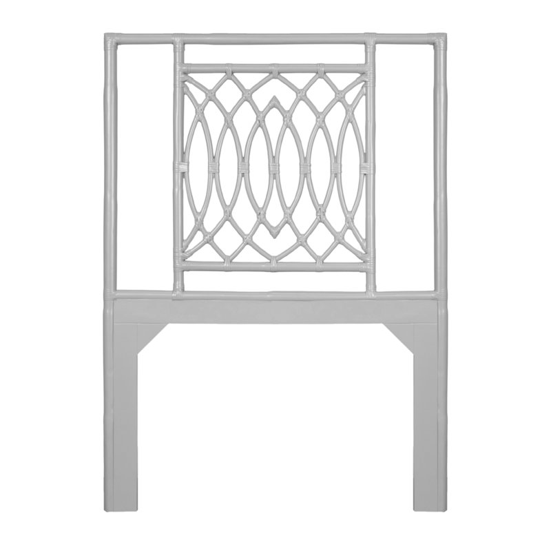 Haskins Standard Bed, Extra-long Twin, Gray