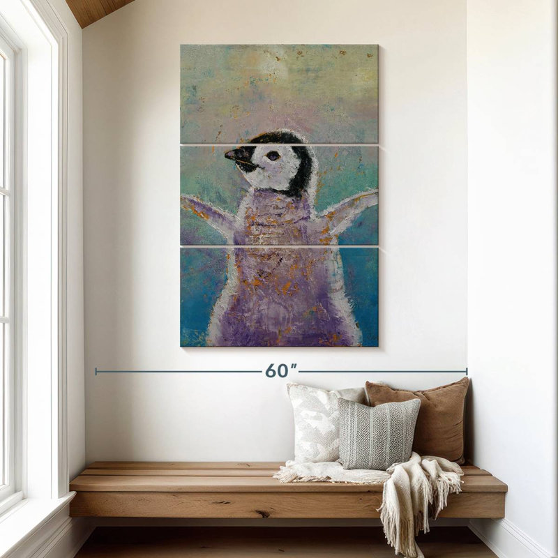 Brampt Baby Penguin, 50" H x 32" W