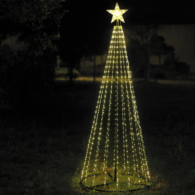 182cm H Lighted Artificial Christmas Tree