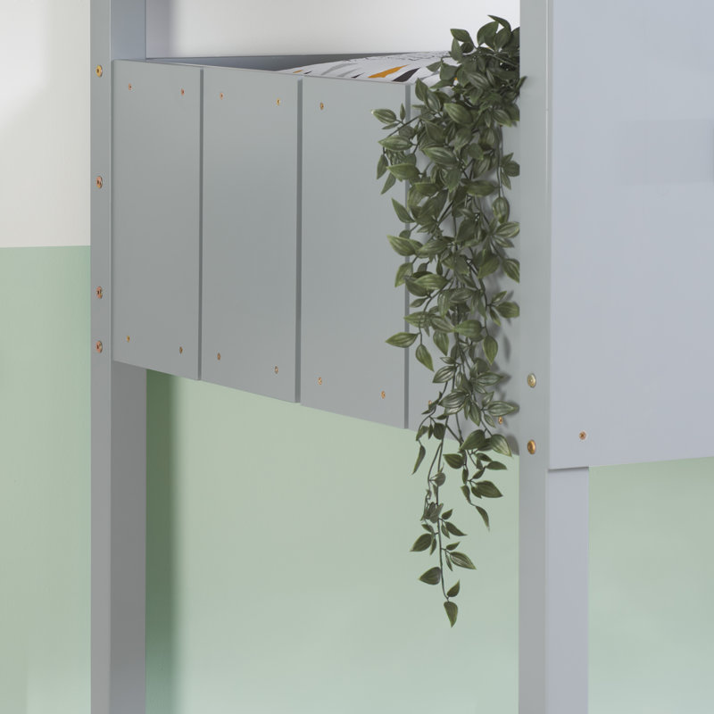 Clancey Adventure Bunk Bed House - Grey, Grey