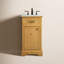 Ensemble de meuble-lavabo simple 19 po Hermes-73359934