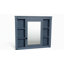 Elin 35 po L 27,5 po H Grande armoire à pharmacie rectangulaire à fixation en surface avec miroir-2121946305