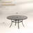 60" Patio Metal Round Dining Table-1786539811