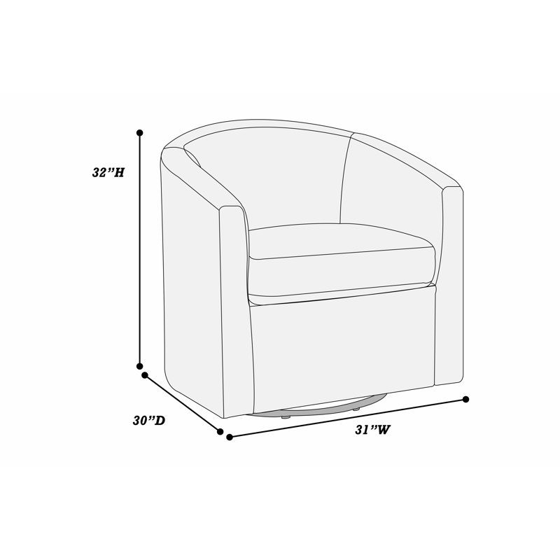 Chaise à pivot, Beige