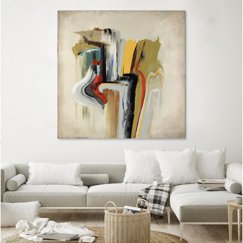 «Interfuse On Canvas» par Daleno, reproduction d'art, H 84 po x l 84 po x P 1,5 po