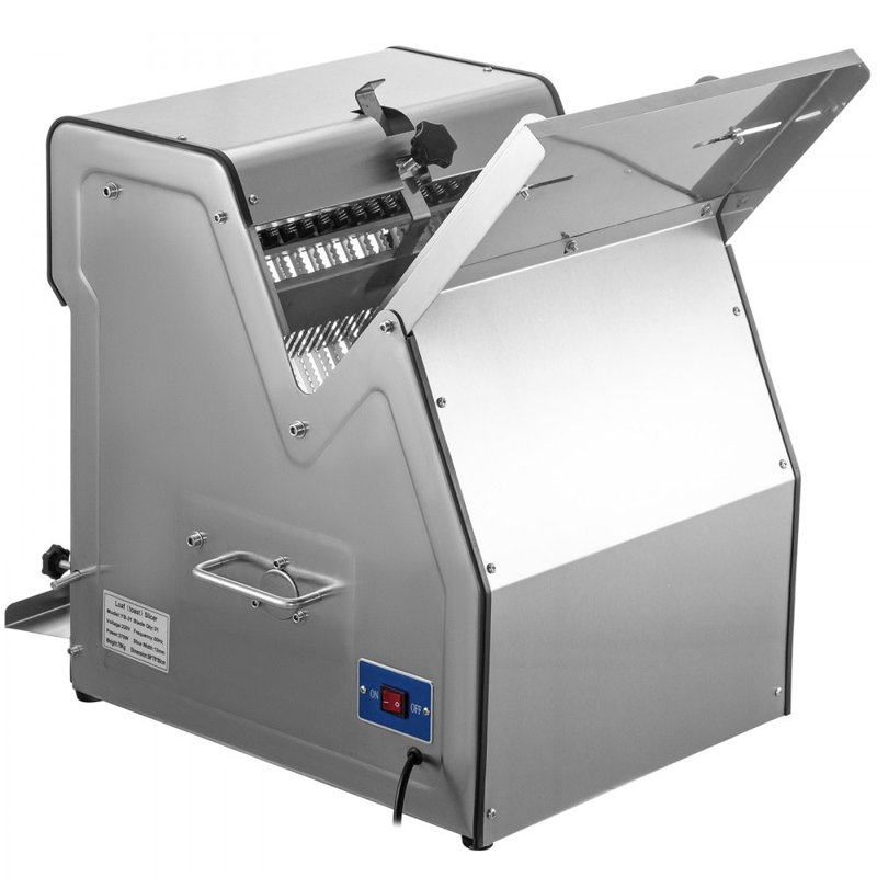 VEVOR Electric Bread Cutting Machine, 31 PCS Slices with 12mm Thickness