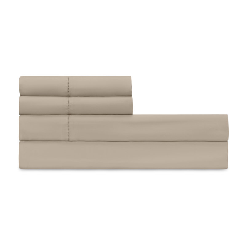 Royal Sateen Sheet Set, Candlelight, Full Sheet Set + 2 Pillowcases