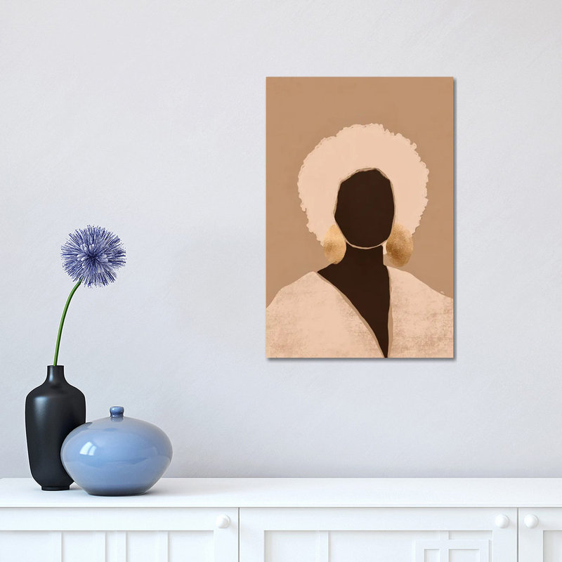 "Patricia" par Bria Nicole - impression sur toile tendue, H 12 po x l 8 po x P 0,75 po