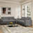 Carmelinda 62.6'' Corduroy Sofa-733215117