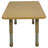 24" x 60" Rectangle T-Mould Activity Table with Adjustable Tiny Tot Legs-109512140-109512146-109512148