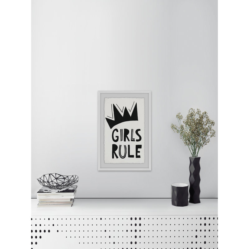 Girls Rule - Print, 91cm H x 61cm W 