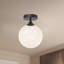 Plafonnier semi-encastré 1 lumière 7,875 po Nedra-66310673