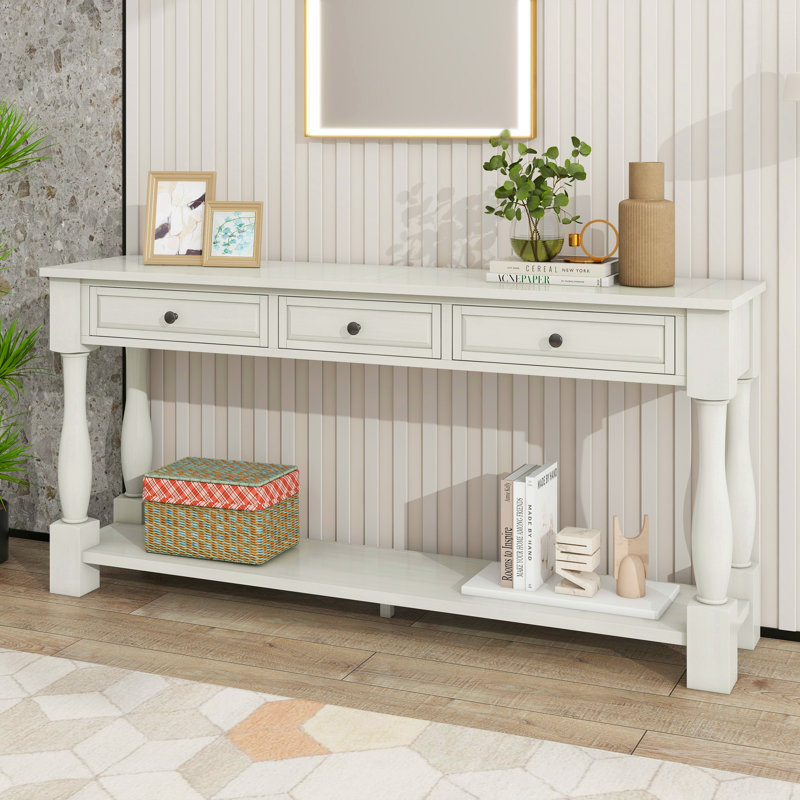 Buffet Dayshawn 63 ", Blanc antique