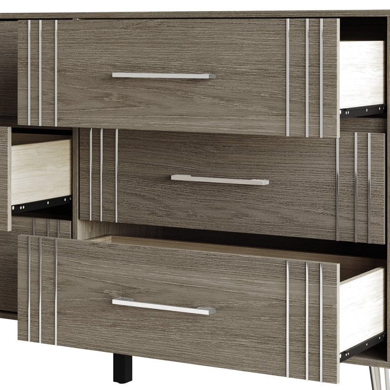 Carbajal 6 Drawer Dresser