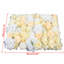 Arrangement de panneau mural fleur artificielle