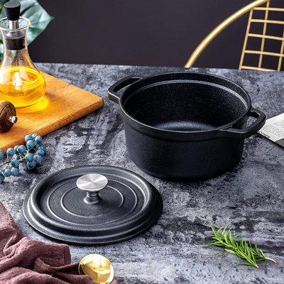 Belfry Kitchen 2.5L Cast Iron Stock Pot