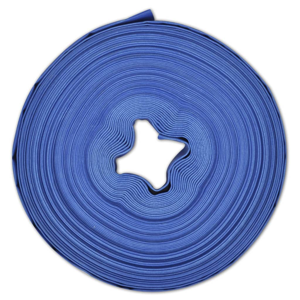 Vidaxl Flat Hose 50M 1" Pvc Water Delivery Discharge Pipe Pump Tubing Tool - Image 2