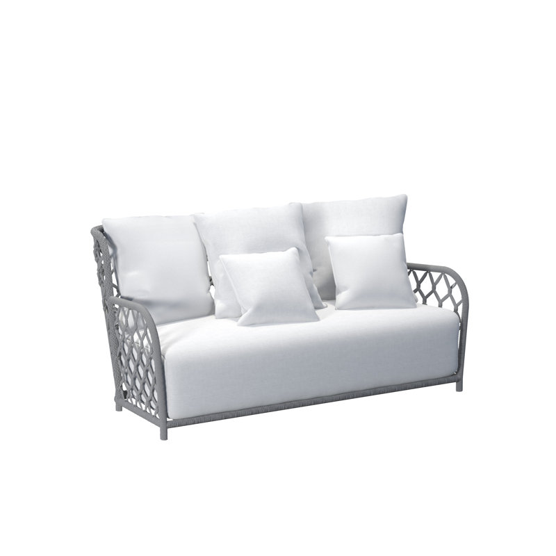 YAKIMOUR Outdoor 2 - Seat Patio Sofa, Light Gray