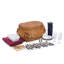 Highlander Deluxe Picnic Wicker Basket with Outdoor Dining Set