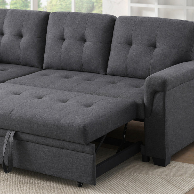 Convertible Storage L - Shaped Sofa