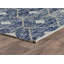 Reign Geometric Area Rug in Indigo-899254058