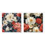Dupuy - Ensemble de 2 collages carrés floraux-101848949-101848951