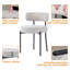 Ameira 75.95cm H Upholstered Metal Side Chair-531233187