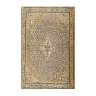 Tapis beige/gris traditionnel Merricks