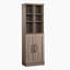 Armoire de rangement, finition brun-gris-1805211258
