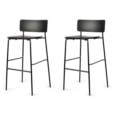 Mia Counter Stool with Metal Frame