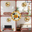 Horloge d'Halloween avec citrouille d'Halloween