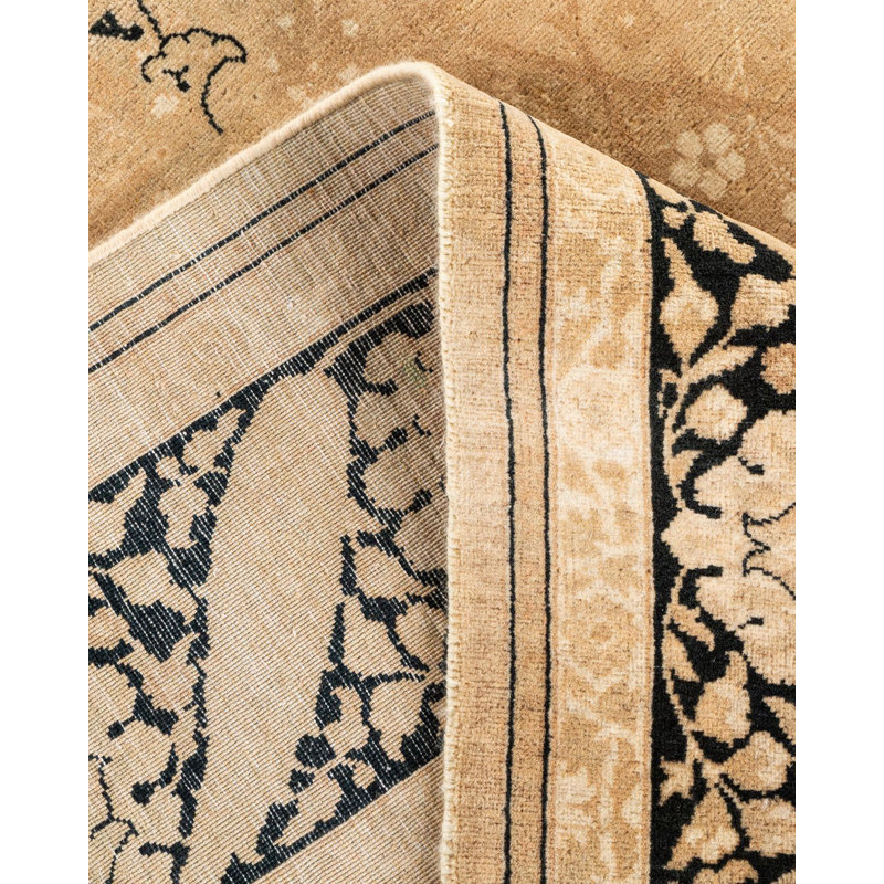 Tapis noué à la main Wysocki, unique en son genre - beige