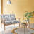 Mervela Upholstered 43'' Loveseat-1137369073