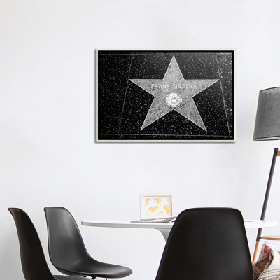 Frank Sinatra Star - reproduction d'art murale encadrée