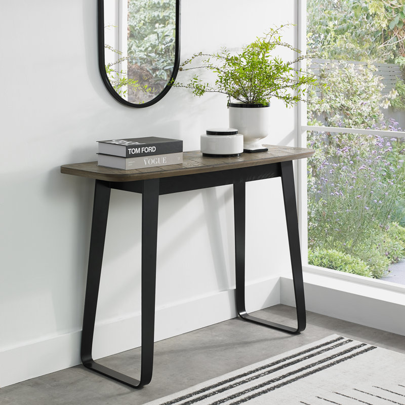 Airin 110cm Console Table, Grey