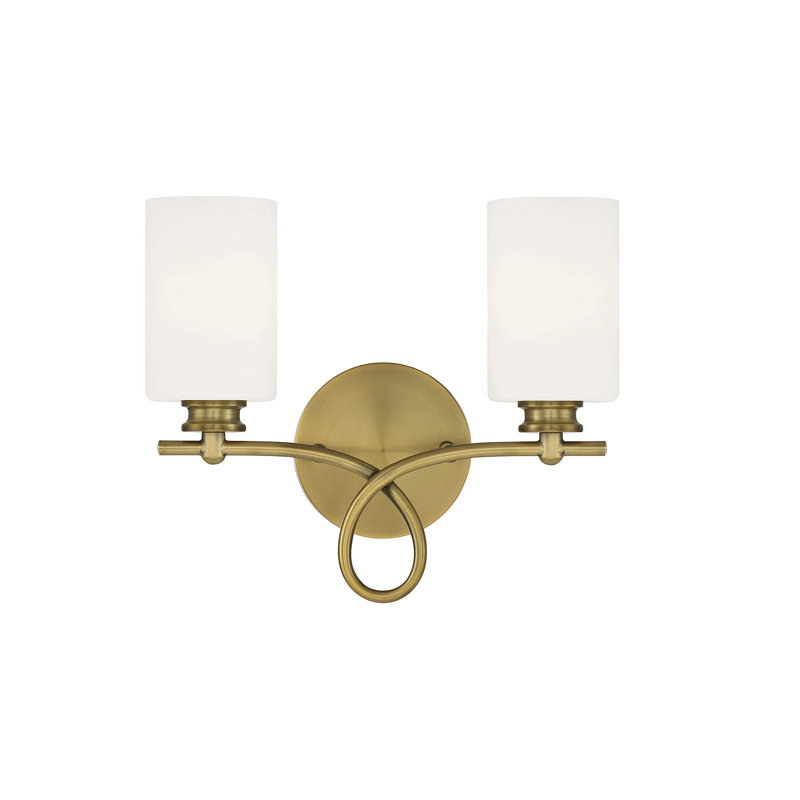Hauger 2 - Light Dimmable Vanity Light, Warm Brass