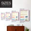 Watercolor Swatches II, reproduction encadrée - bois massif-2071382855-2071382854