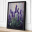 Lavender in Mosaic Botanical - Wrapped Canvas-12358250-12358255