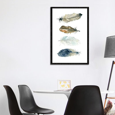 Feather Collection I 1 Piece Painting on Canvas