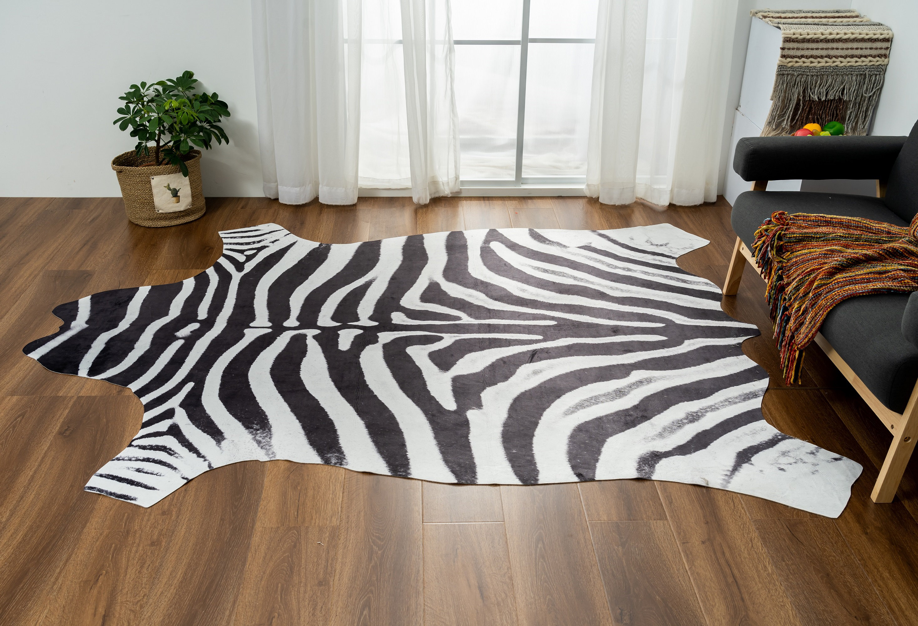 Animal Abyss Rug Mercer41 Robb Animal Print Black Area Rug - Wayfair Canada