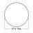 37.25'' H x 37.25'' W x 4.5'' D Plastic Ceiling Medallion