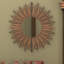 Miroir d'appoint Bivens Sunburst