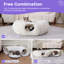 Tunnel pour chats avec lit pour chats d'intérieur, aire de jeu pour chats multifonctionnelle pour petits chats-1293737936