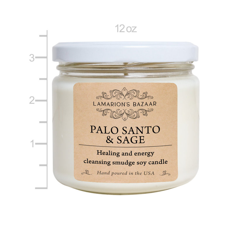 Bougie parfumée Palo Bougie nettoyante pour la maison