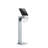 LED Solar Pathway Light XSolar GL-S Silver with Motion Sensor 117.8 cm Height Adjustable-34143454
