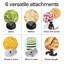 Robot culinaire spiralant et empilable Hamilton Beach® Capacité de 12 tasses