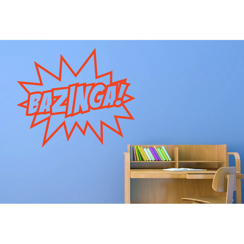 Wall Decal, Large, Orange
